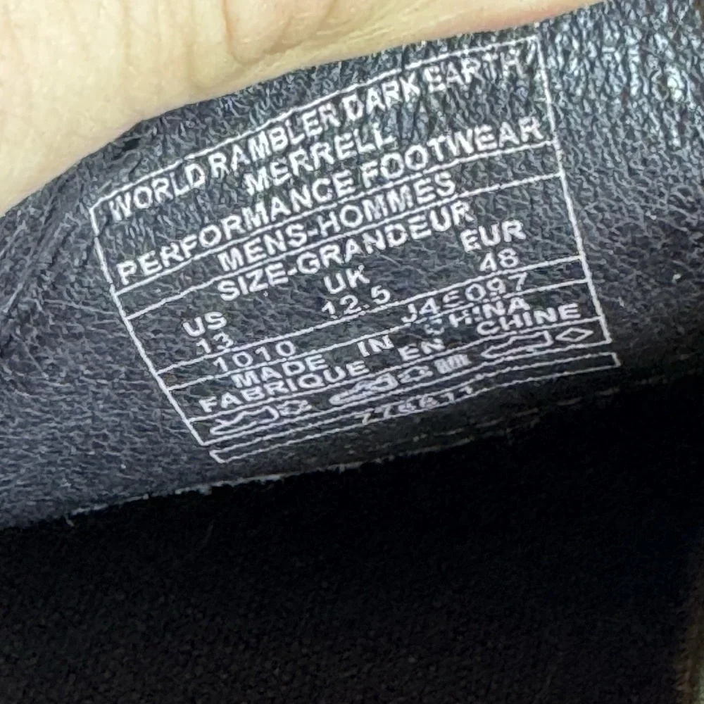Merrell mens world